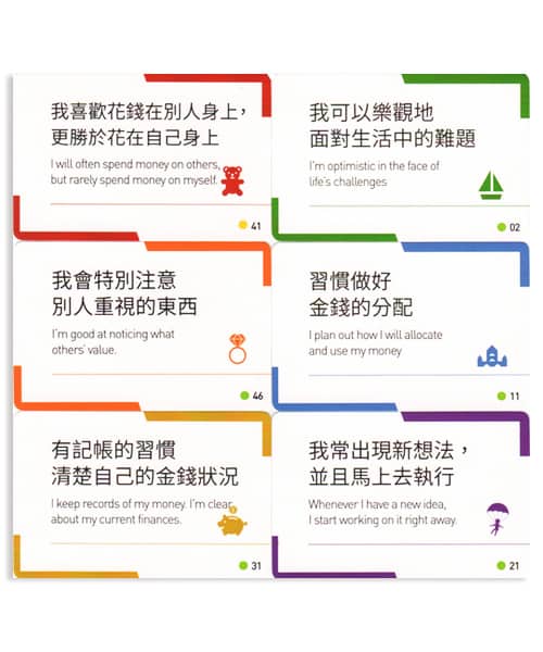 金錢卡|釐清習慣、了解屬性、訓練思維