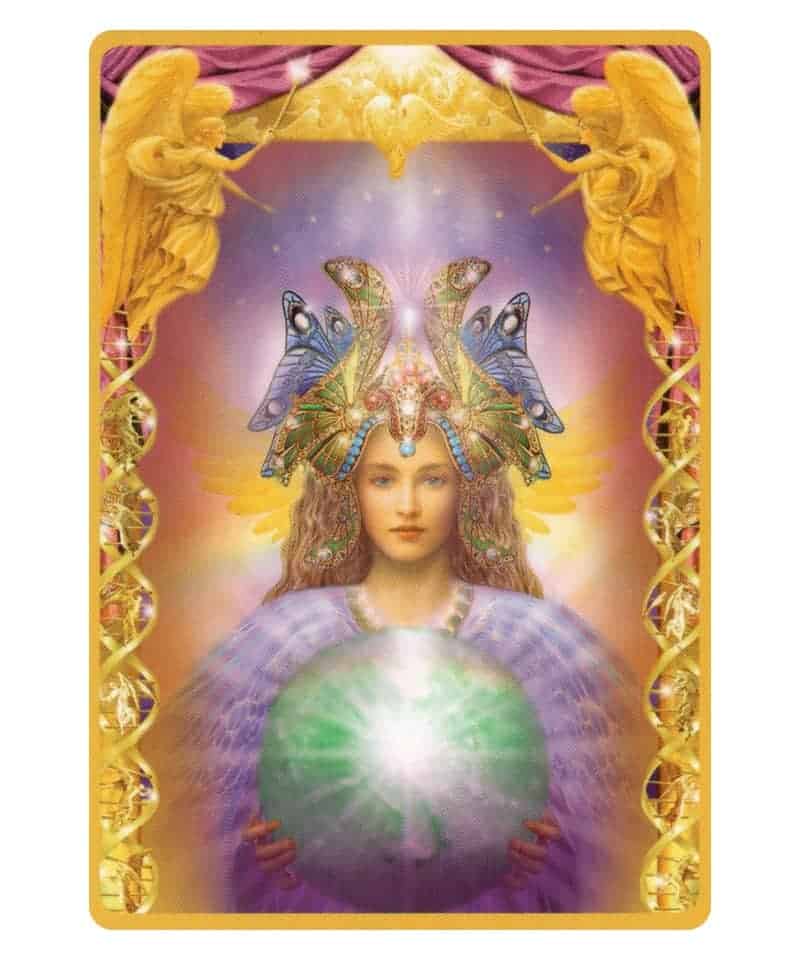 天使回應占卜卡英文版|Angel Answers Oracle Cards|44張,簡單、直接、可靠的指引訊息