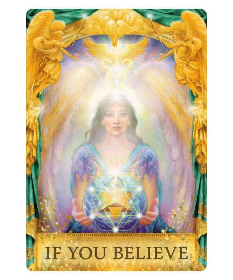 天使回應占卜卡英文版|Angel Answers Oracle Cards|44張,簡單、直接、可靠的指引訊息