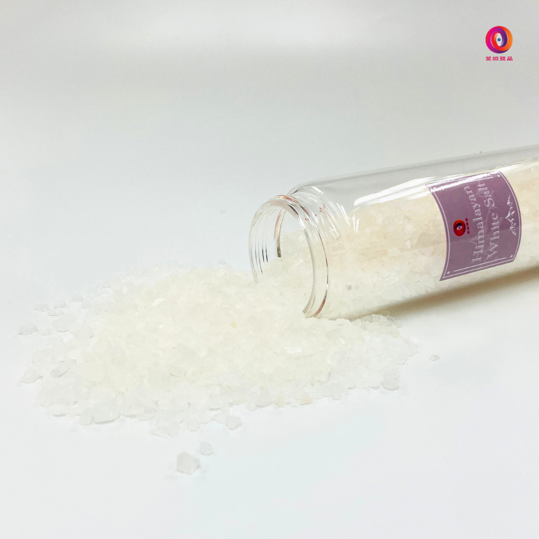 【天然礦鹽首選】喜馬拉雅山浴鹽300g|晶白|淨白無瑕・光感煥活