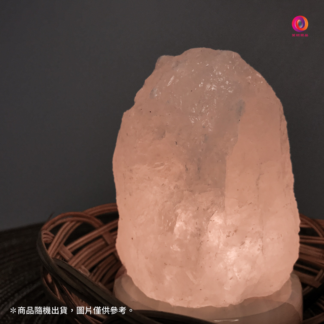 【開運小行星】USB 小鹽燈|白鹽原礦|隨機出貨