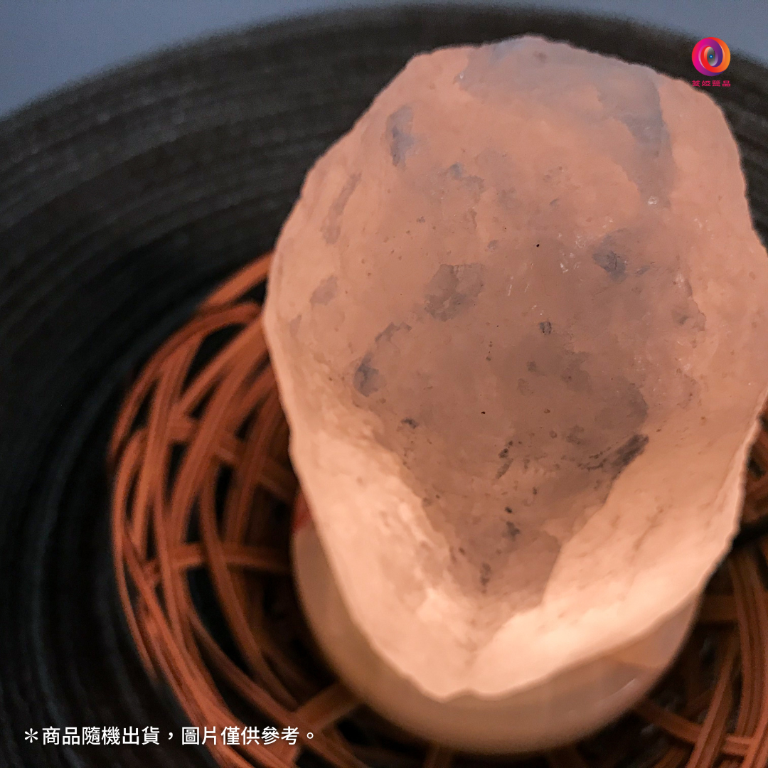 【開運小行星】USB 小鹽燈｜白鹽原礦｜隨機出貨