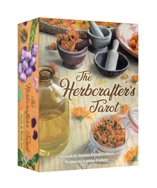 藥草師塔羅｜The Herbcrafters Tarot｜78張,探索植物界的原型與伙伴關係